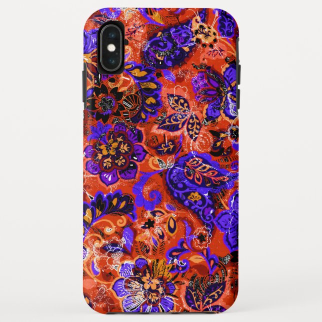 Cute magic floral pattern Case-Mate iPhone case (Back)