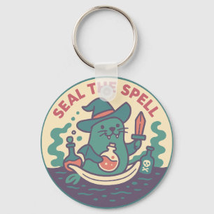 Cute Magic Seal Potion Keychain