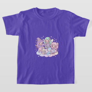 Cute Magical Friends Kids T-Shirt