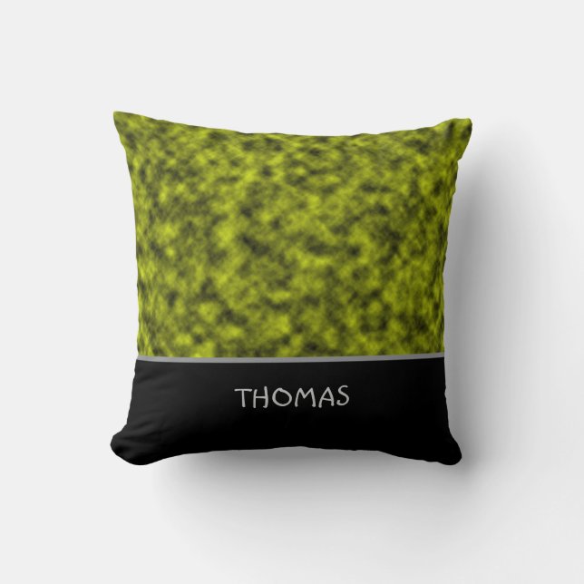 Cute Magical Jungle Colours Throw Pillow (Front)
