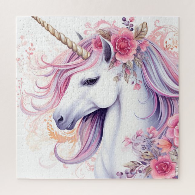 Cute Magical Unicorn Jigsaw Puzzle (Vertical)
