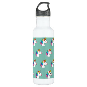 Cute Magical Unicorn with Colourful Hair 710 Ml Water Bottle