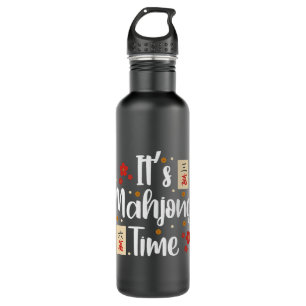 Cute Mahjong Players Mahjong Lovers Its Mahjong Ti 710 Ml Water Bottle