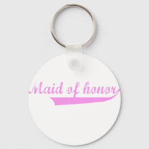 cute "Maid of Honour" design Keychain