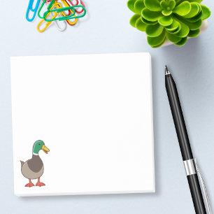 Cute Mallard Duck Post-it Notes