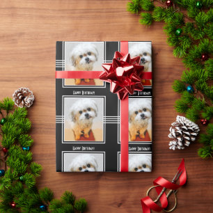 Cute Malshi Birthday Wrapping Paper