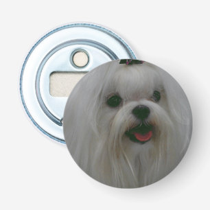Cute Maltese Bottle Opener