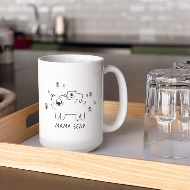 Cute Mama Bear and Baby Coffee Mug (Creator Uploaded)