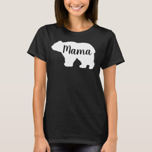 Cute Mama bear design, animal illustration T-Shirt