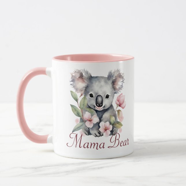 Cute Mama Bear Mug (Gauche)