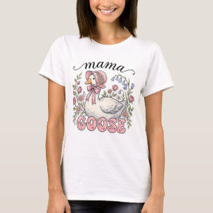 Cute Mama goose word art T-Shirt