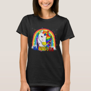 Cute Mamacorn Unicorn Costume Mom Mother's Day T-Shirt