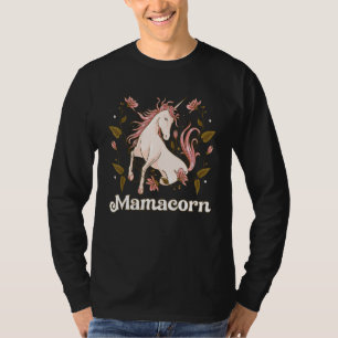 Cute Mamacorn Unicorn Costume Mom Mother's Day T-Shirt