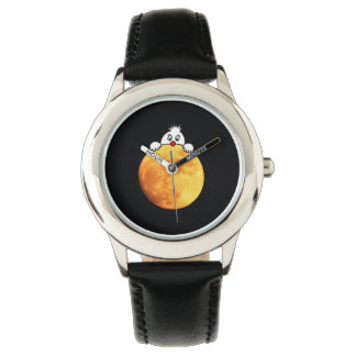 Cute man in the moon watch
