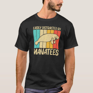 Cute Manatee For Men Women Sea Cow Dugong Manatee  T-Shirt