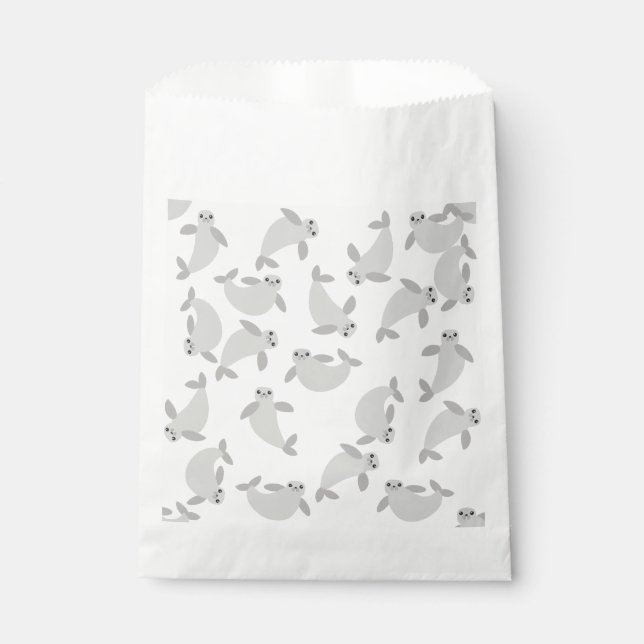 cute Manatees Favour Bag (Front)