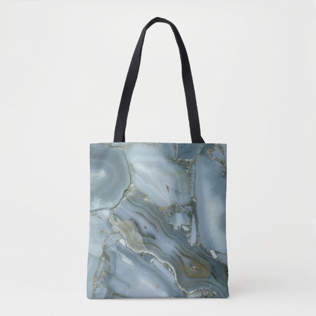 Cute Marble Tote Bag (Front)