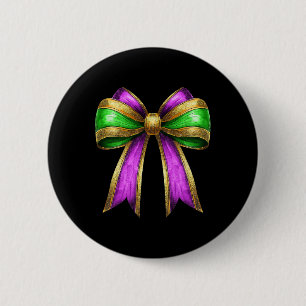 Cute Mardi Gras Jester Outfit Teens Girls Women Ma 2 Inch Round Button