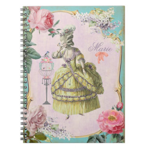 Cute Marie Antoinette - Carnet / 6.5x8.75