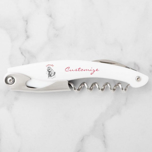 Cute Marmot Animal Thunder_Cove Corkscrew (Front)