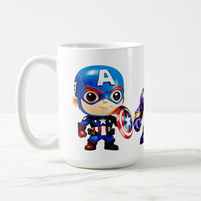 Cute Marvel Coffee Mug (Left)