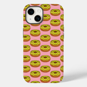 Cute Matcha Frog Doughnut Case-Mate iPhone 14 Case