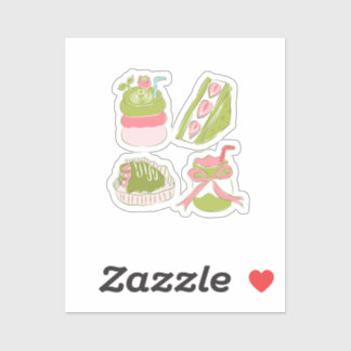 Cute Matcha Strawberry Desserts Drinks