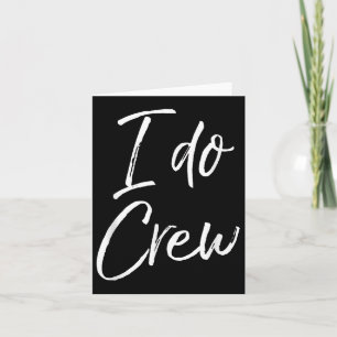 Cute Matching Bridal Party For Women & Men I D Card