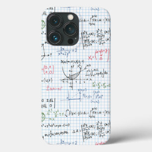 Cute Math Pattern iPhone 13 Pro Case