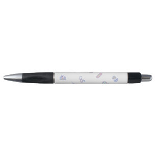 Cute medical cartoon doctor nursing doodles pen