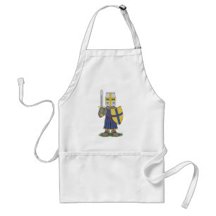 Cute Medieval Knight Standard Apron