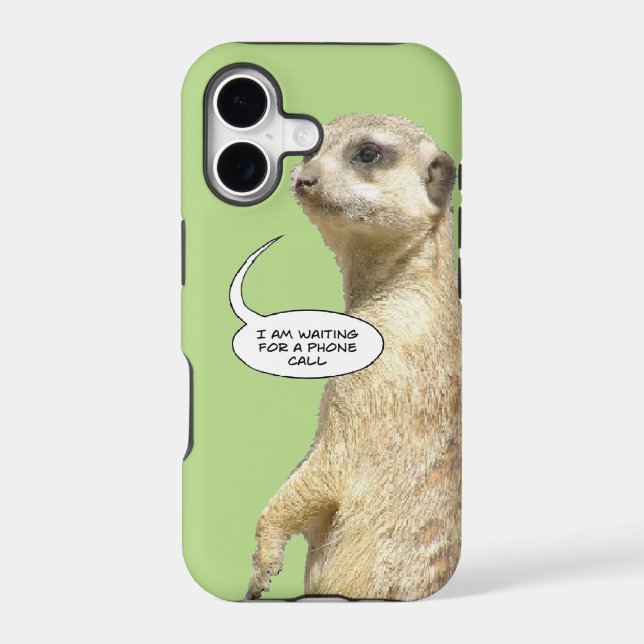 Cute Meerkat Phone Case (Back)