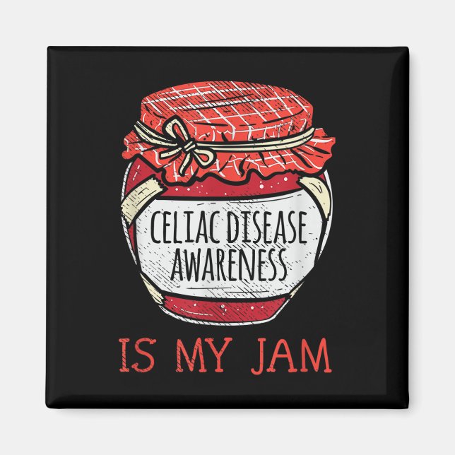 Cute Meme Celiac Disease Support Awareness  Magnet (Front)