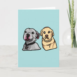 Cute Meme Dogs Card