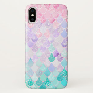Cute Mermaid Apple iphone case, pink, purple, teal Case-Mate iPhone Case