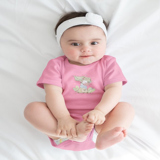 Cute Mermaid Baby Bodysuit (Cute Mermaid Baby Bodysuit)