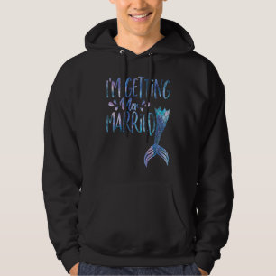 Cute Mermaid Bride To Be Matching Mermaid Squad Pa Hoodie