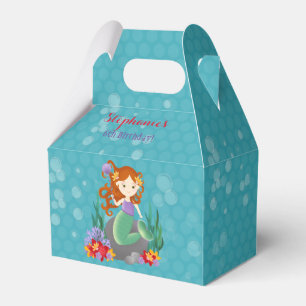 Cute Mermaid Favor Box