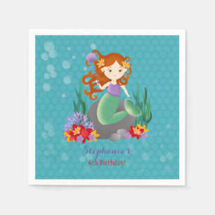 Cute Mermaid Napkin