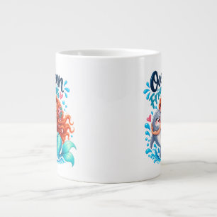Cute Mermaid Ocean Friends Dolphin Coffee Mug