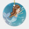 Cute Mermaid Personalized Christmas Ornament