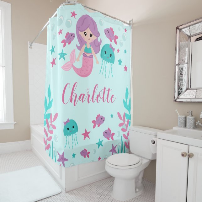 Cute Mermaid Personalized Kids (In Situ)