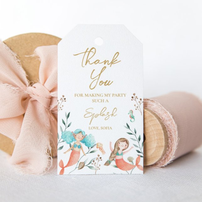 Cute Mermaids  Gift Tags (Creator Uploaded)