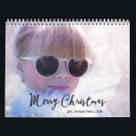 Cute Merry Christmas Calendar<br><div class="desc">In cute Merry Christmas calendar (January - December) you can find a lot of pictures of cute kids and their families. But you can easily replace these photo with your and make your unique and special calendar with your kids, family members or anything you love the most. United States events...</div>