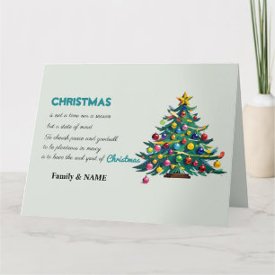 Cute Merry Christmas Card, Merry Christmas Card