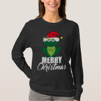 Cute Merry Christmas Frog
