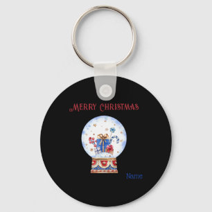 Cute Merry Christmas Name Colors Youth Xs Xl T Shi Keychain