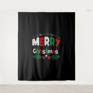 Cute Merry Christmas  Tapestry