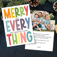 Cute Merry Everything Inclusive Double Side photo