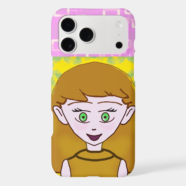 Cute Merry Pink Geometric  (Verso)